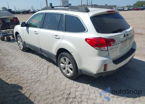 2010 Subaru Outback 2.5I Premium из США, поврежденный, VIN 4S4BRCCC7A3347925